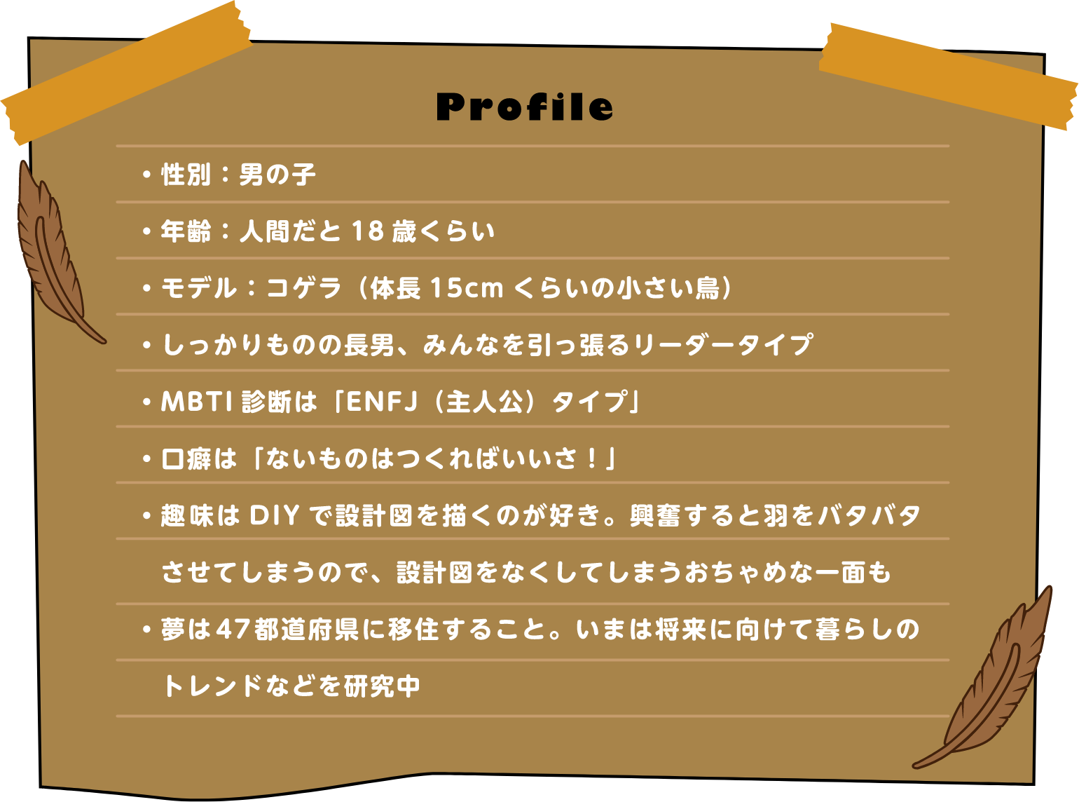 プロフィール
