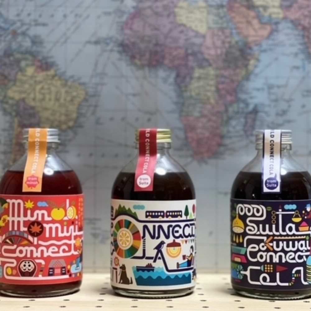 合同会社知己　クラフトコーラ「WORLD CONNECT COLA」