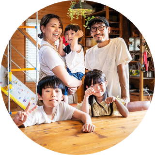 Fine Playさんご家族の集合写真