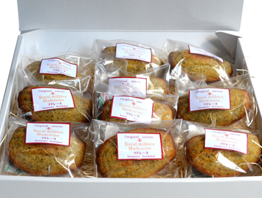 「ロイヤルミルクティーマドレーヌ」