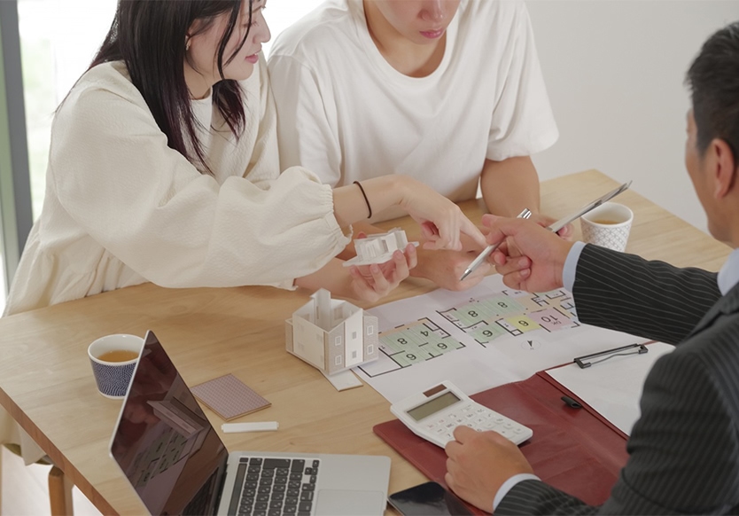 ライフプランや希望を
しっかりヒアリング