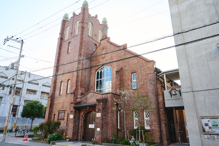 日本聖公会川口基督教会／写真提供：（公財）大阪観光局