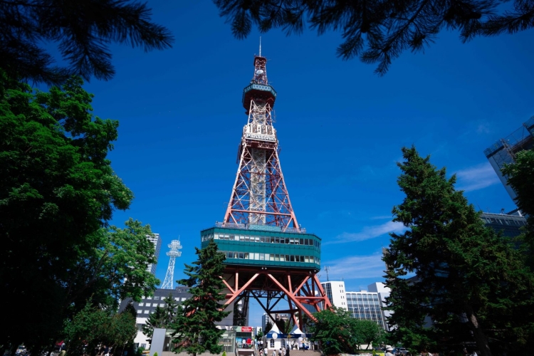 札幌の街のシンボル、さっぽろテレビ塔