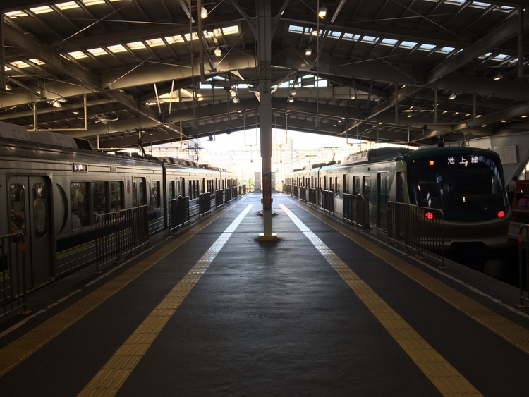 東急蒲田駅のホーム