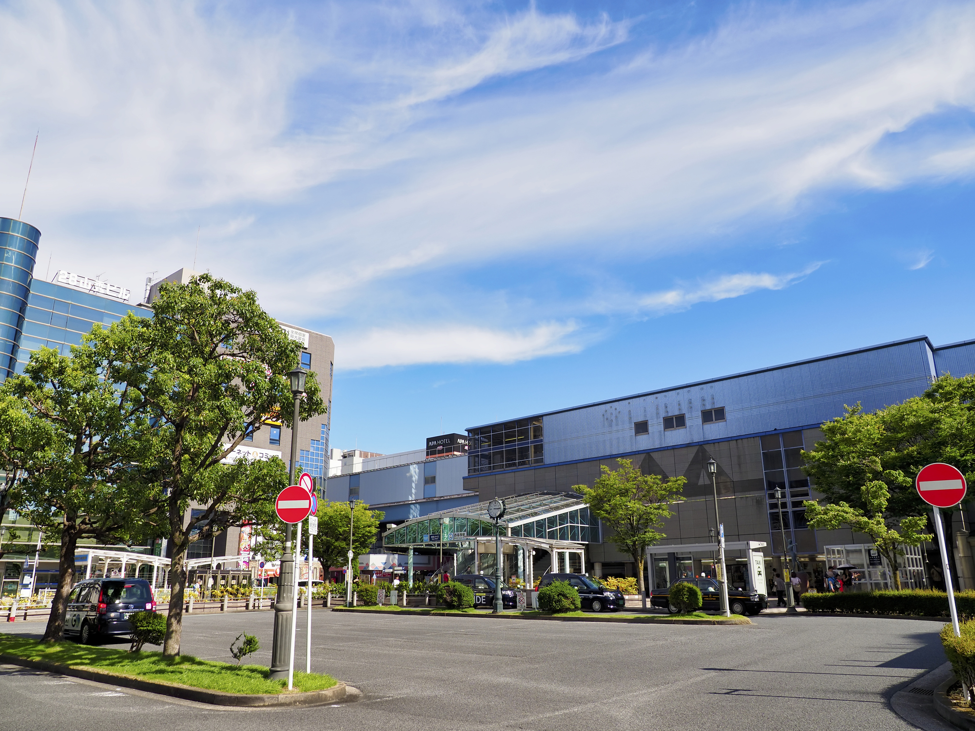 西葛西駅の風景。東西線利用で大手町へ約16〜20分でアクセスできる