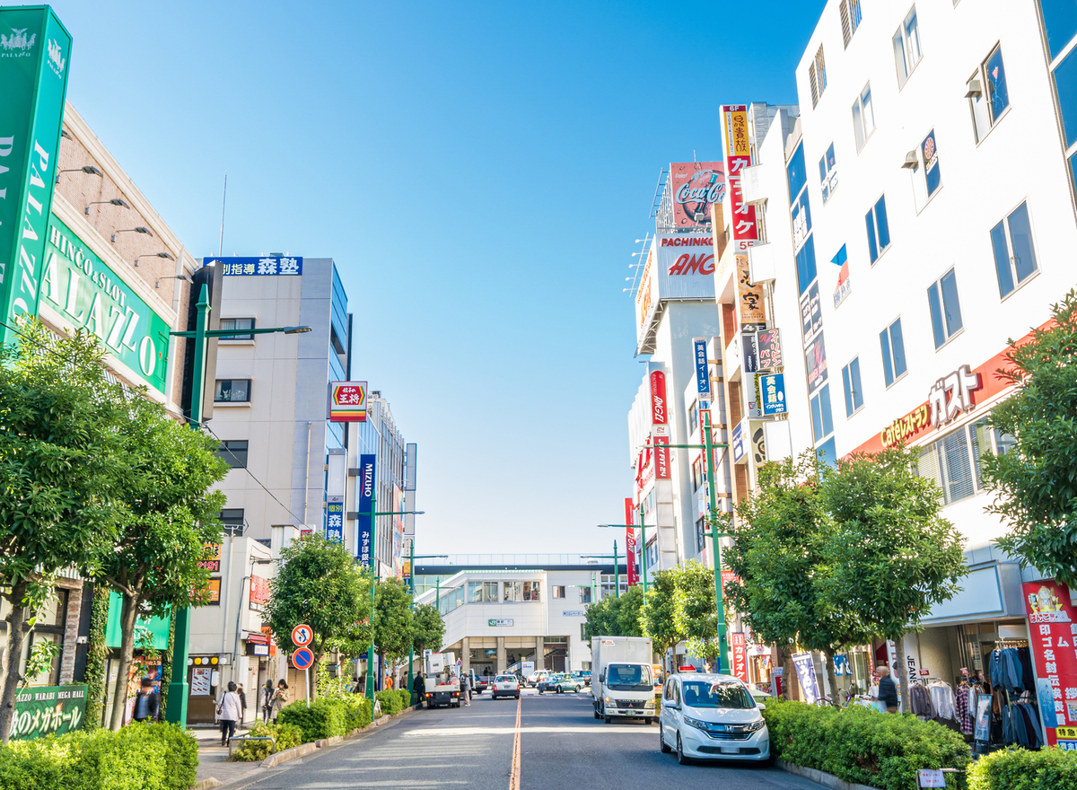 市内のどこへでも気軽に出かけられる日本一のコンパクトシティ、蕨市の住みやすさ＆治安
