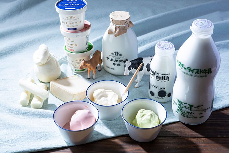 乳製品が有名で「生乳産出額全国第2位のまち」としての地位を確立している