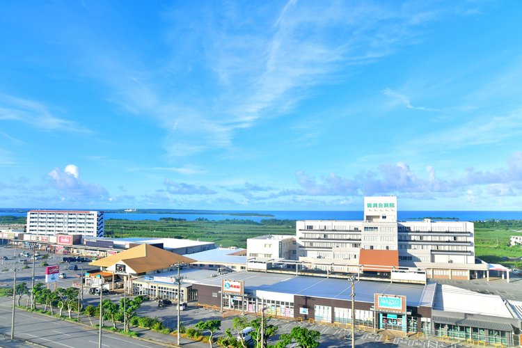 宮古島の街並み