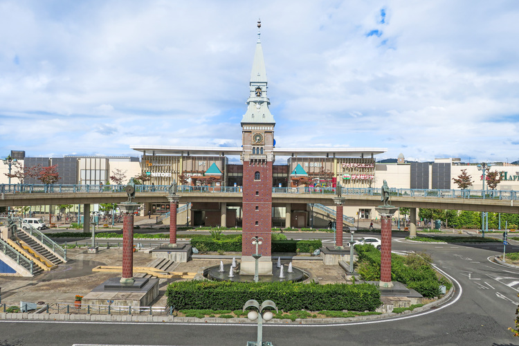 JR倉敷駅北口の時計台