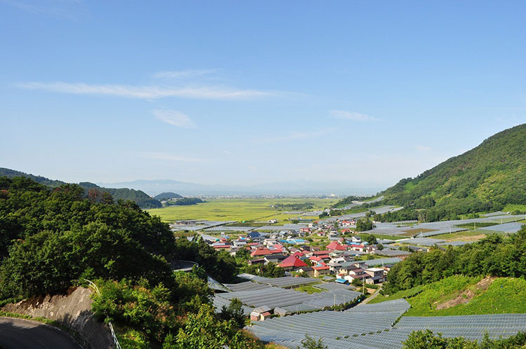 自然豊かな高畠町の風景
画像提供：株式会社たかはたファーム