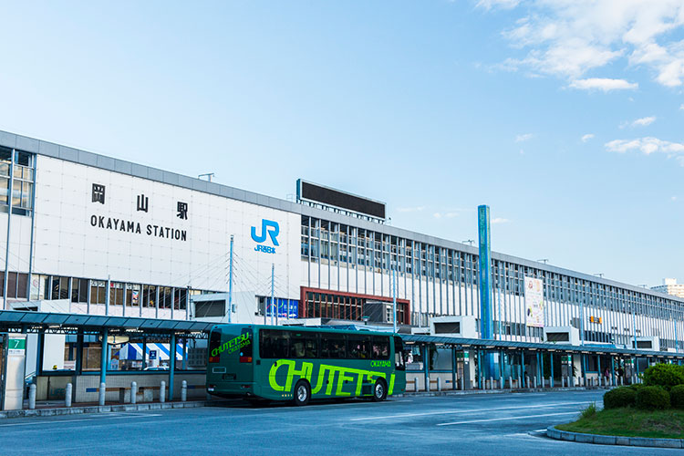 JR岡山駅