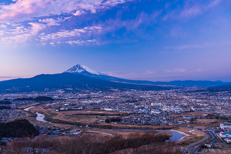 三島市のまちなみ