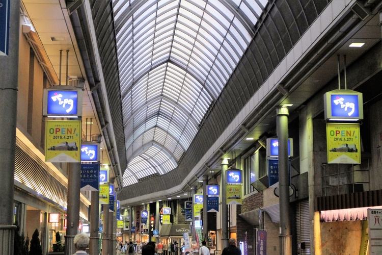 久留米ほとめき通り商店街（六ツ門商店街）