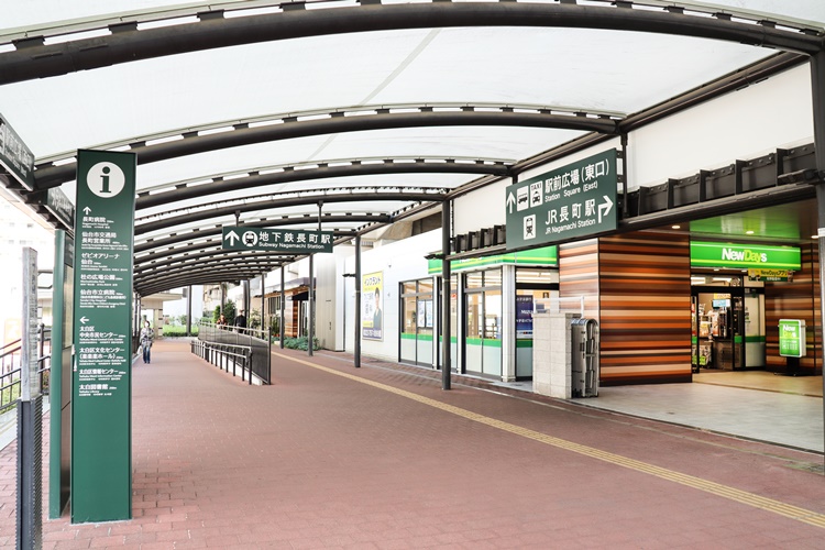 JRと仙台市地下鉄が乗り入れる長町駅