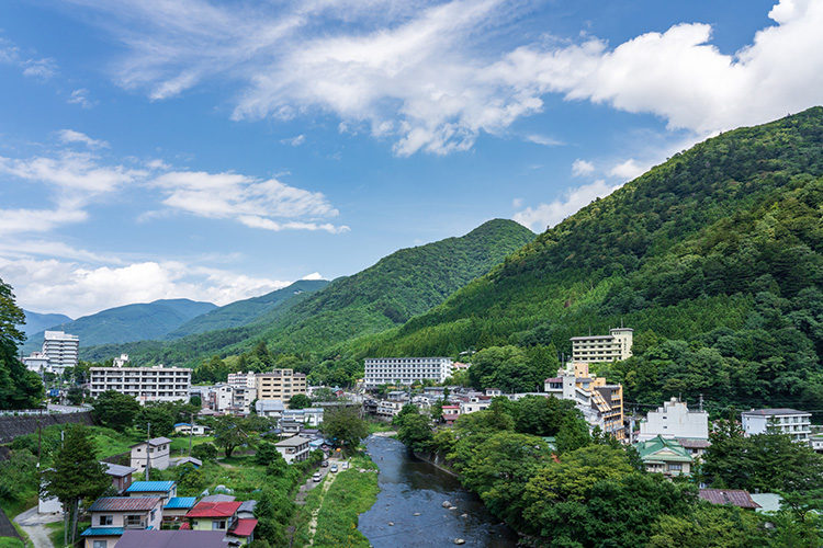 1200年以上の歴史を持つ塩原温泉郷