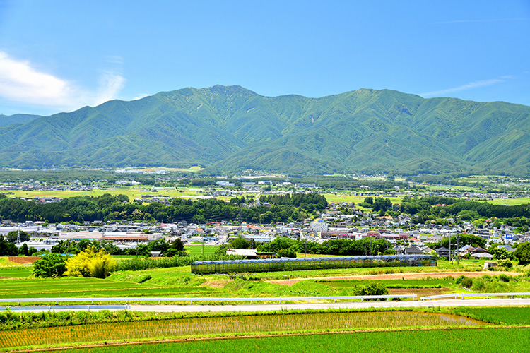 箕輪町の風景