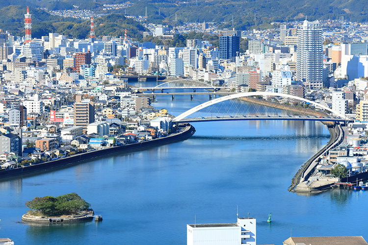 高知市街地