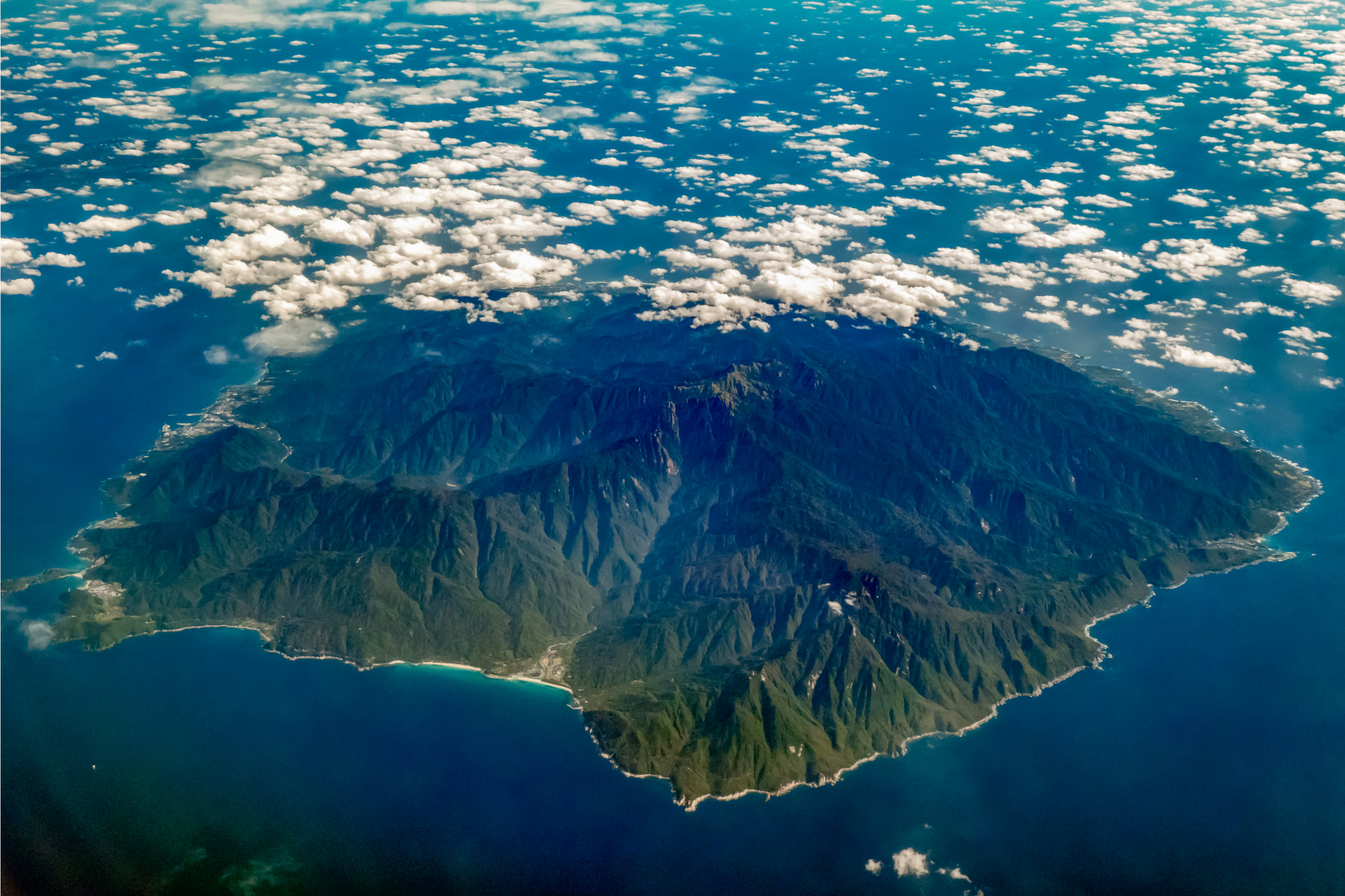 海に囲まれた屋久島町