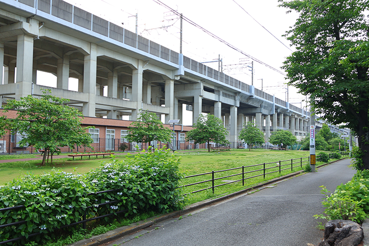埼京線は高架なので風に弱い