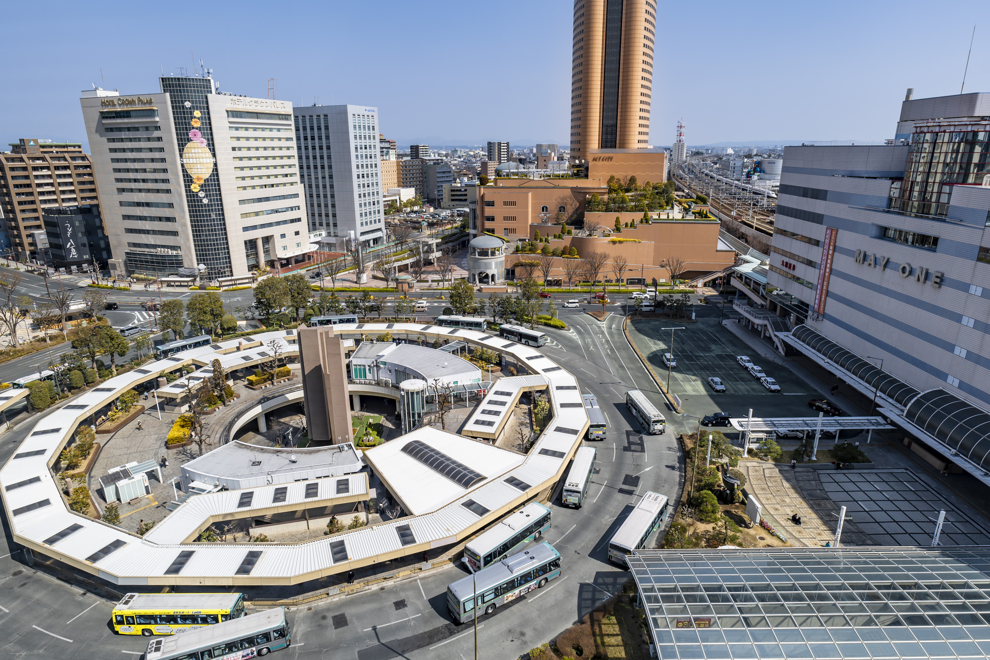 市の玄関口「浜松駅」の北口