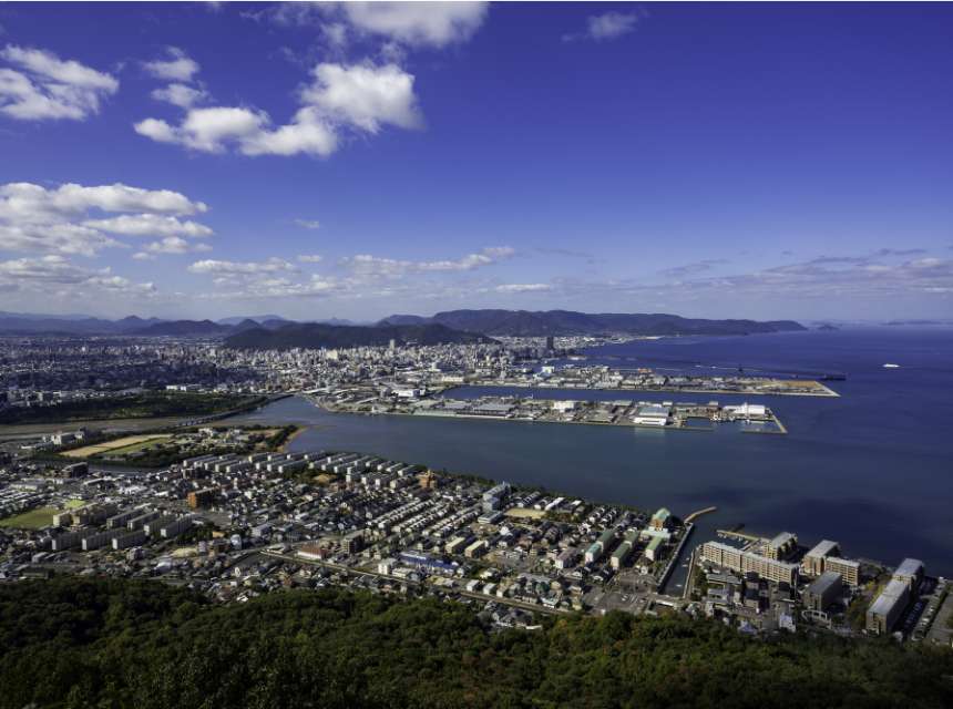高松市の街並み