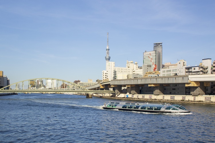 墨田川と水上バス